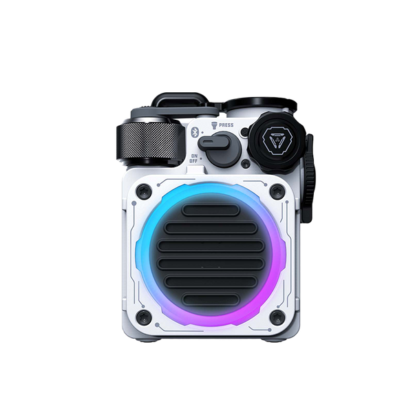 MUZEN Cyber Cube RGB Bluetooth Speaker (W Flashlight) FyreFly Sky