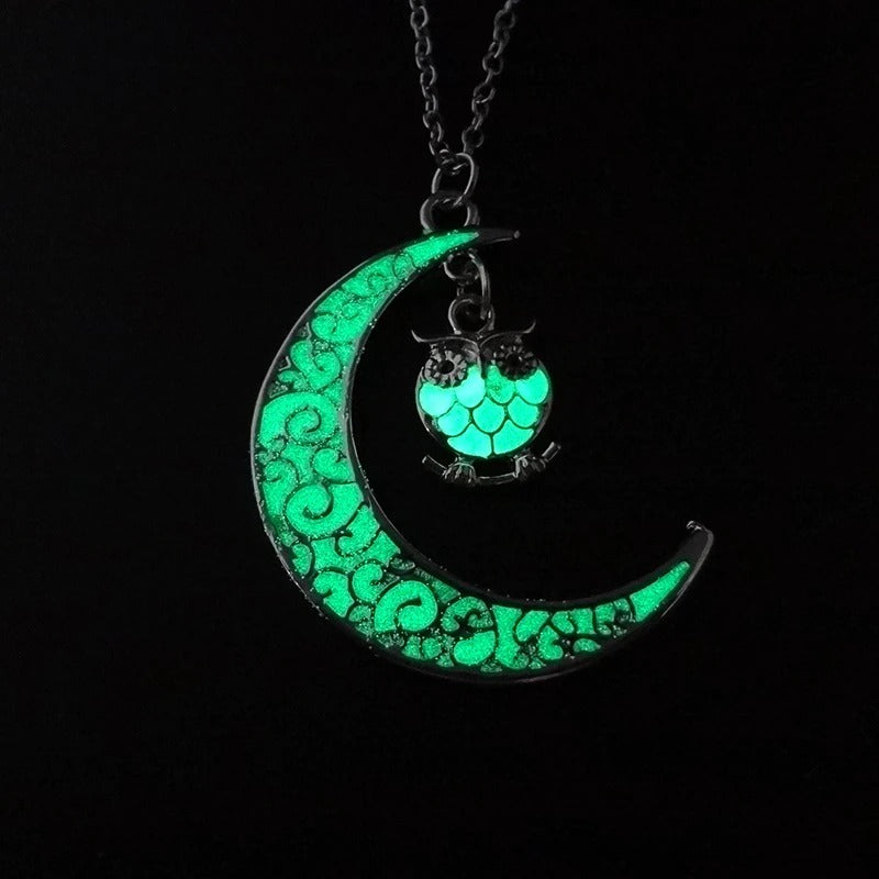 Moon Glowing Charm Pendants FyreFly Sky