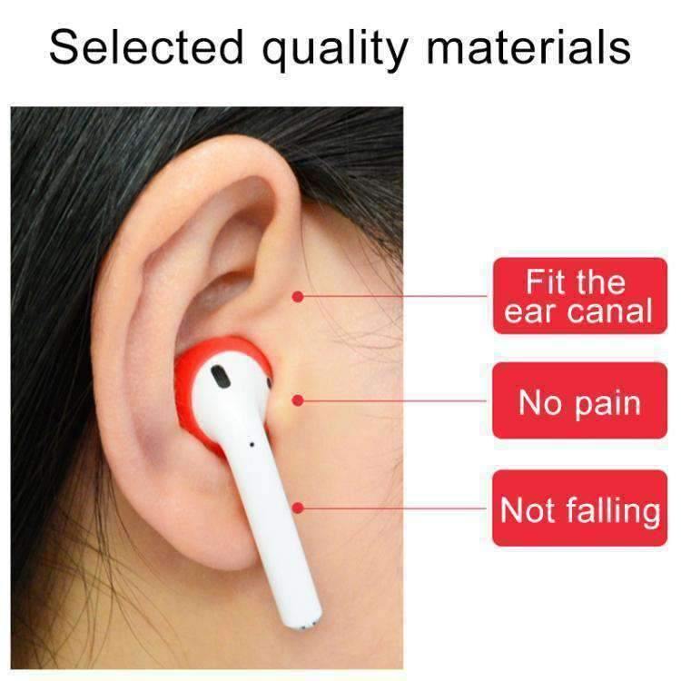 Silicone Ear Caps for Airpods Silver Millie