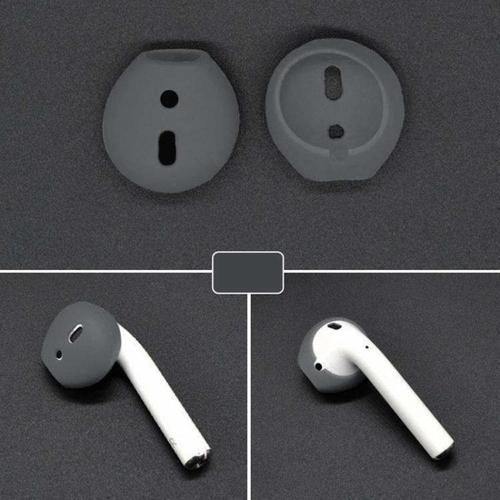 Silicone Ear Caps for Airpods Silver Millie