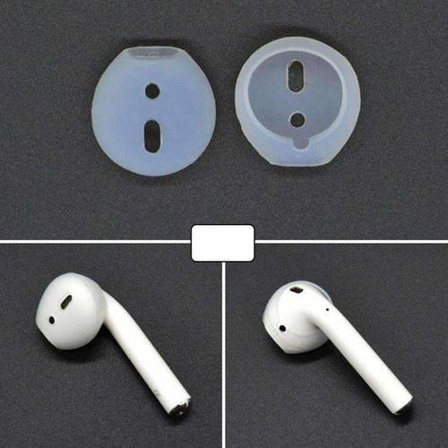 Silicone Ear Caps for Airpods Silver Millie