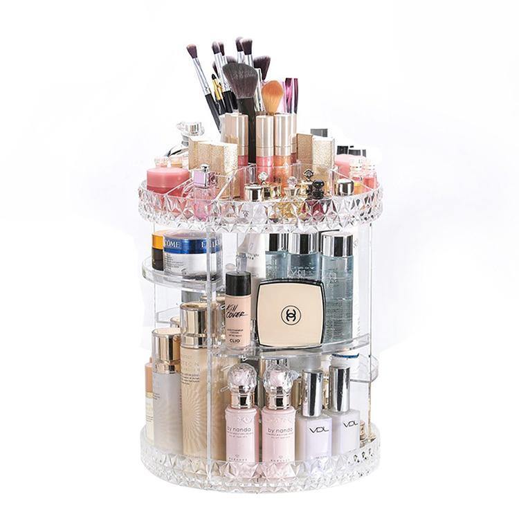 360 Rotating Makeup Carousel FyreFly Sky