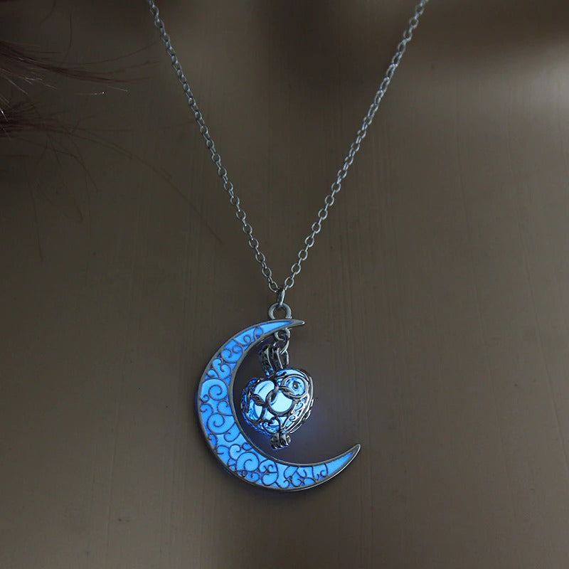 Moon Glowing Charm Pendants FyreFly Sky