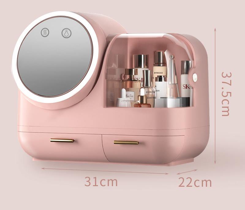 Elegant Cosmetic Cabinet w Air and LED Mirror FyreFly Sky