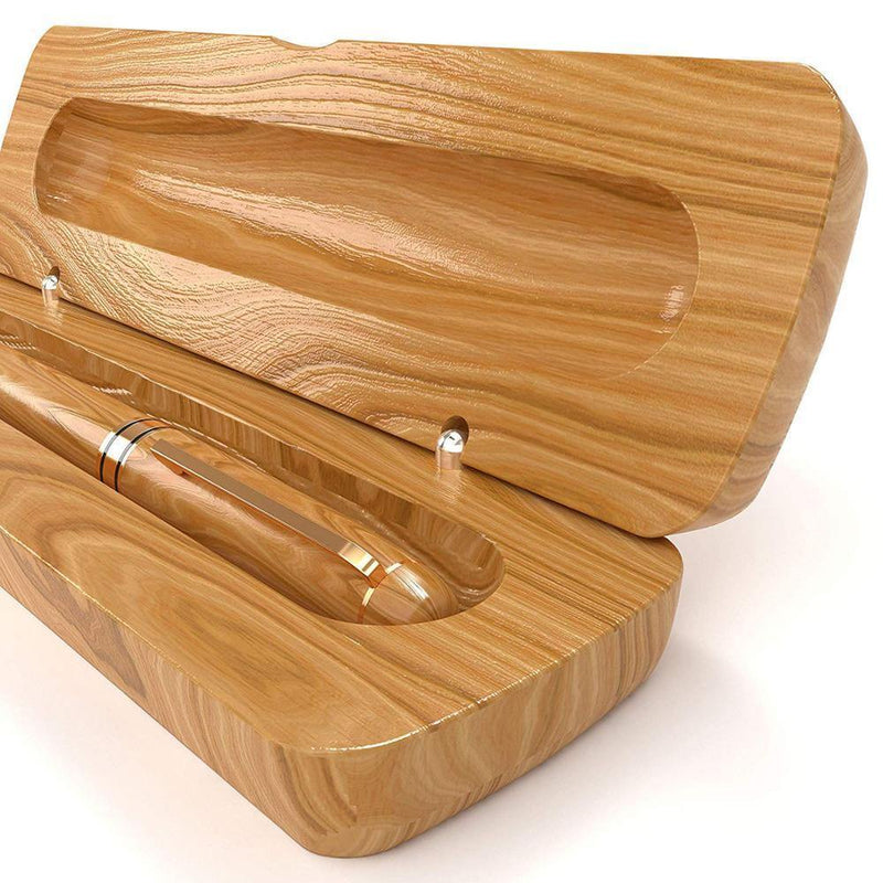 Luxury Gift Wooden Fountain Pen Set FyreFly Sky