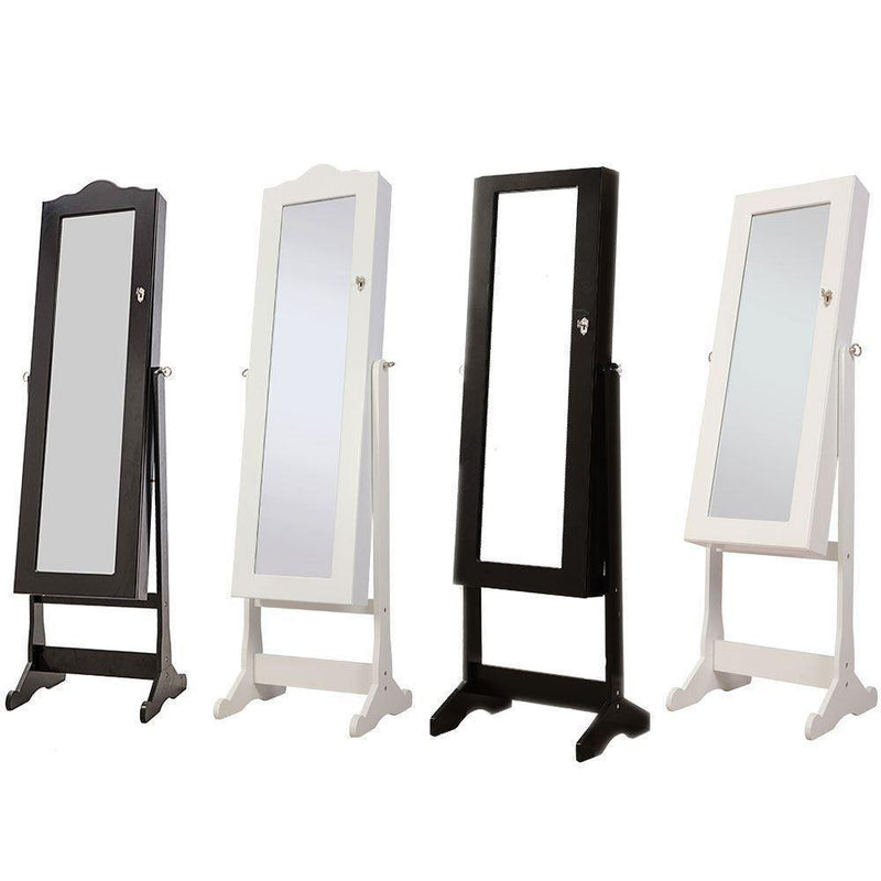 Modern Full Length Jewelry Cabinet Mirror FyreFly Sky