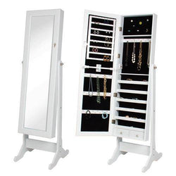 Modern Full Length Jewelry Cabinet Mirror FyreFly Sky