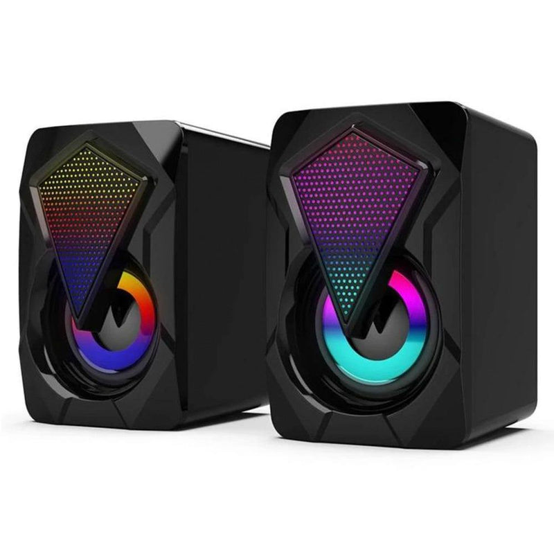 Ninja Dragons X2 Computer Gaming Speakers Yellow Pandora