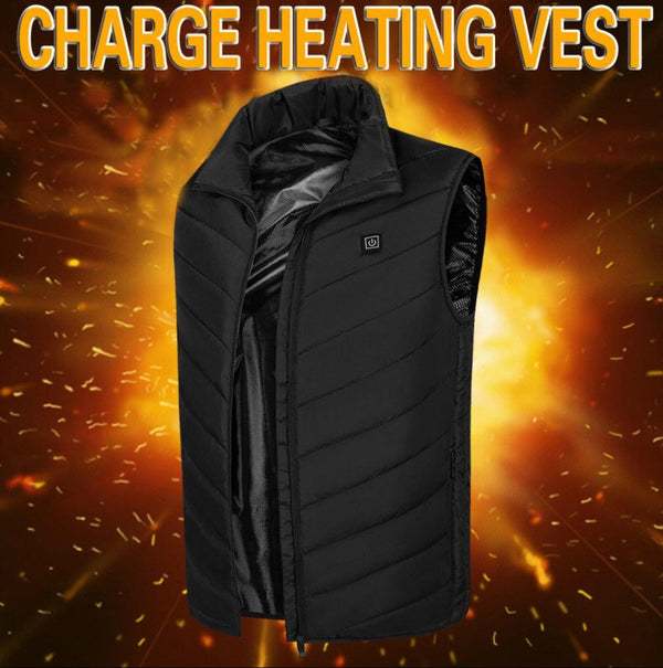 Thermal Infrared Rechargeable Heated Vest FyreFly Sky