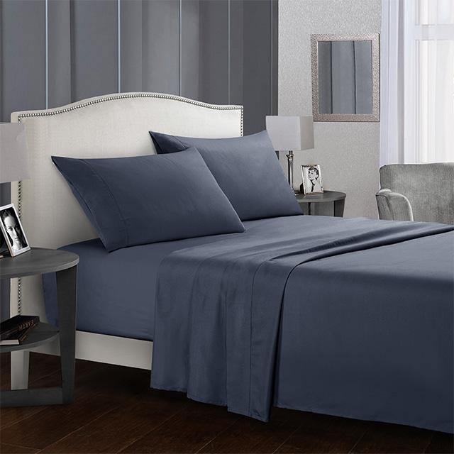 Ultra Soft 4 piece Bed Sheet Set FyreFly Sky