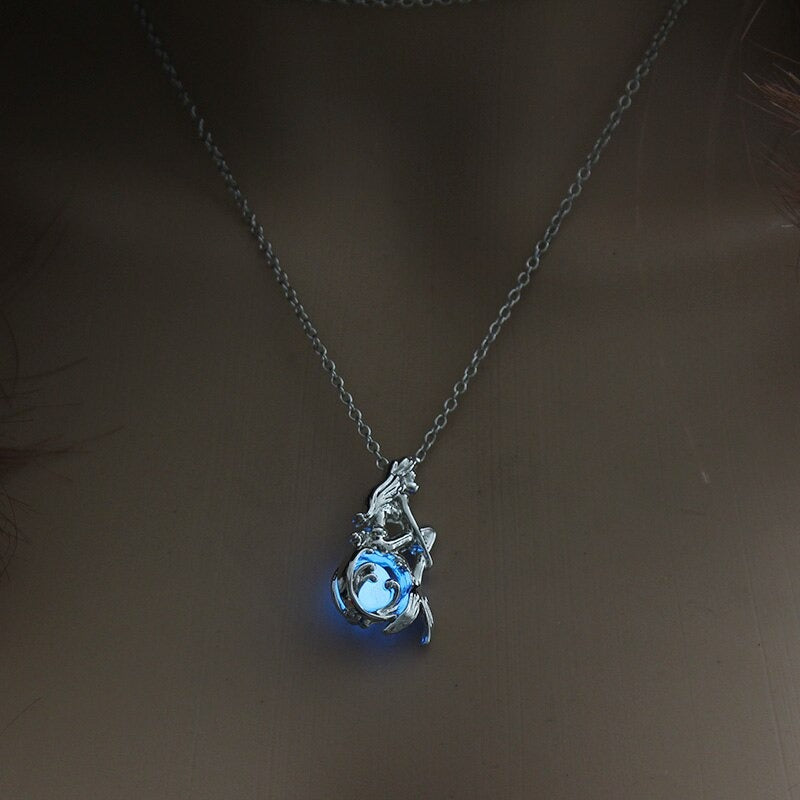 Moon Glowing Charm Pendants FyreFly Sky