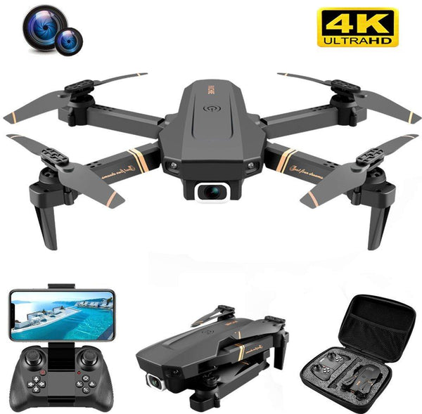 Ninja Dragon Alpha Z 4K HD WiFi FPV Dual Camera Quadcopter Drone Yellow Pandora