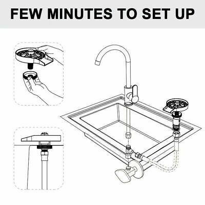 Automatic Glass Rinser (Kitchen - Home Bar - Commercial) FyreFly Sky